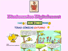 Tablet Screenshot of diccionariosdigitales.net